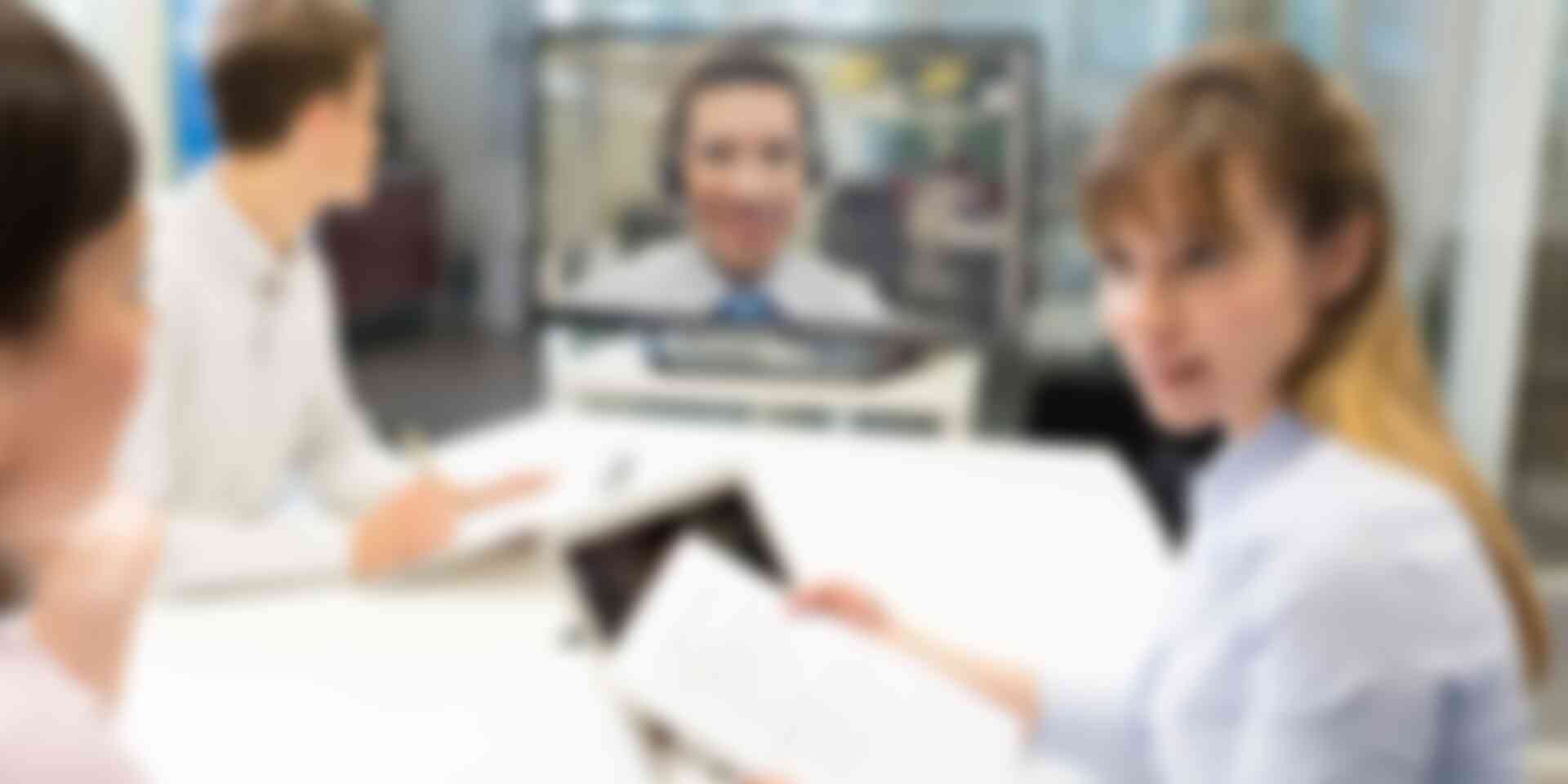 We need to talk. Love, your webcam - coworkers-having-a-webcam-meeting