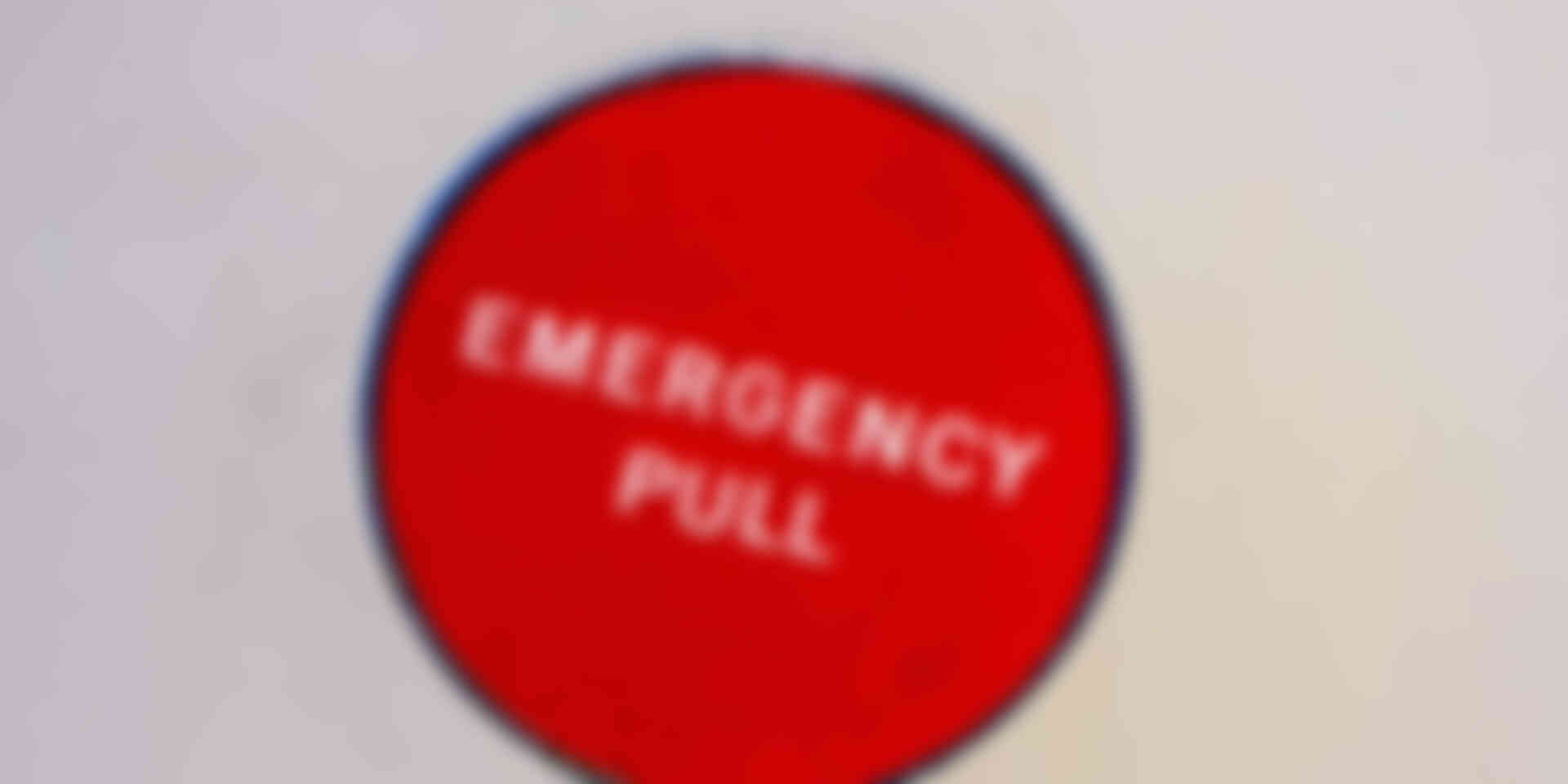 How to give bad news that isn&#8217;t that bad - emergency-pull