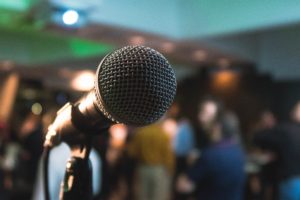 public speaking microphone